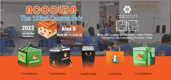 Saco Warmer para Pizza / Hambúrguer com Painel Inferior Rígido