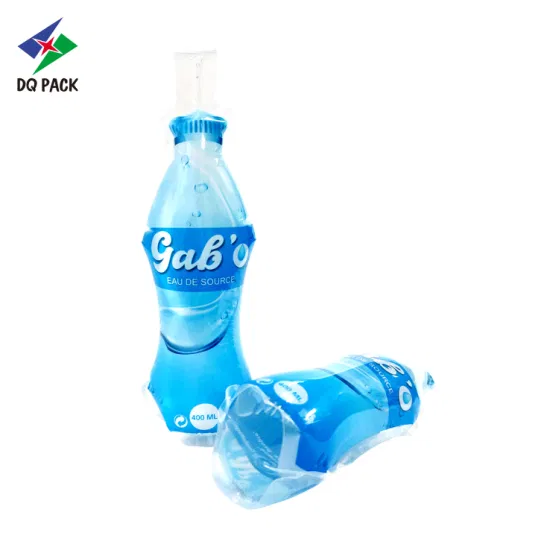 Dq Pack Impressão personalizada Saco Mylar Preço barato Saco de embalagem Saco de embalagem de injeção para beber suco Saco de injeção de atacado para embalagem de água mineral