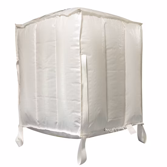 1mt 1 tonelada 500kg 800kg 1000kg 1250kg 1500kg 2000kg Super saco de plástico Jumbo FIBC saco a granel defletor Q